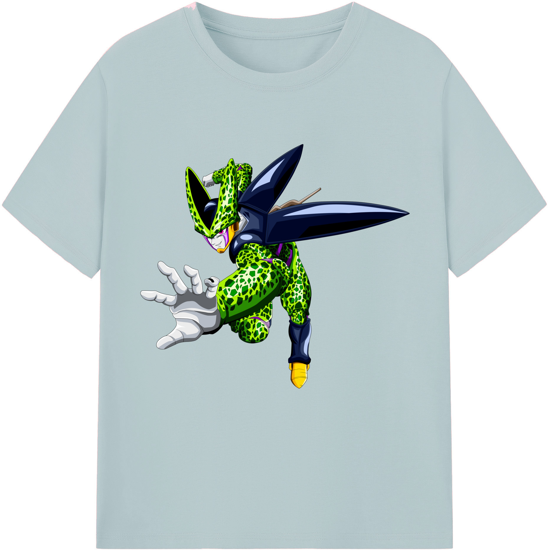 （画像用） ドラゴンボール セル DRAGON BALL Cell 綿100％半袖Tシャツ（フロントプリント）